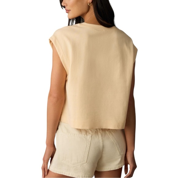 Anthropologie Cream Embroidered Top - Picture 2 of 13